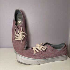 Womens Vans textured knit like material Size 11